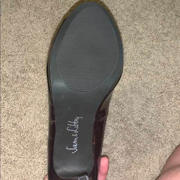 Sam and Libby tortoise print heels - Picture 5 of 6